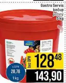 Jip Gastro Servis kečup jemný 5kg nabídka