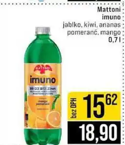 Jip Mattoni imuno jablko, kiwi, ananas pomeranč, mango 0,7l nabídka