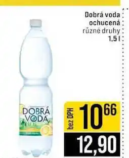 Jip Dobrá voda ochucená různé druhy 1,5l nabídka