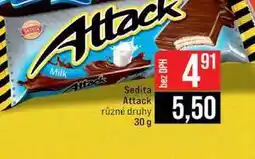 Jip Sedita Attack různé druhy 30 g nabídka