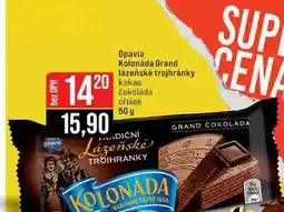 Jip Opavia Kolonáda Grand lázeňské trojhránky kakao čokoláda orišek 50 g nabídka