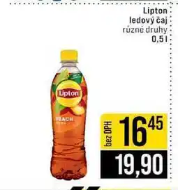 Jip Lipton ledový čaj různé druhy 0,5l nabídka
