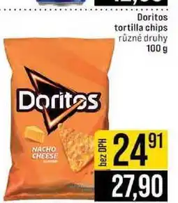 Jip Doritos tortilla chips různé druhy 100 g nabídka