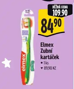 Albert Elmex Zubní kartáček nabídka