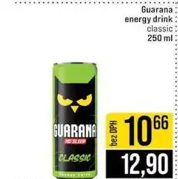 Jip Guarana energy drink classic 250 ml nabídka