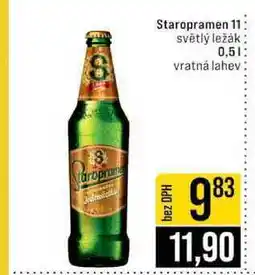 Jip Staropramen 11 světlý ležák 0,5l nabídka