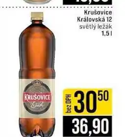 Jip Krušovice Královská 12 světlý ležák 1.5l nabídka