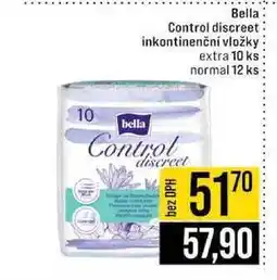 Jip Bella Control discreet inkontinenční vložky extra 10 ks normal 12 ks nabídka