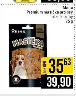 Jip Akinu Premium masíčka pro psy různé druhy 75g nabídka