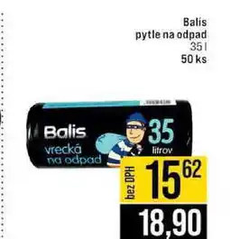 Jip Balis pytle na odpad 35l 50 ks nabídka