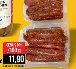 Jip Čabajka klobása 100g nabídka