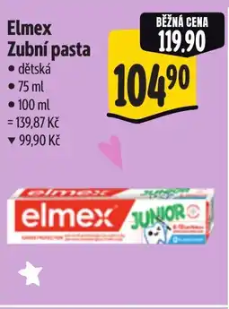 Albert Elmex Zubní pasta nabídka