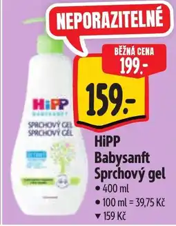 Albert HiPP Babysanft Sprchový gel nabídka