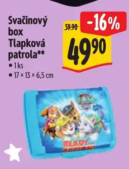 Albert Svačinový box Tlapková patrola nabídka