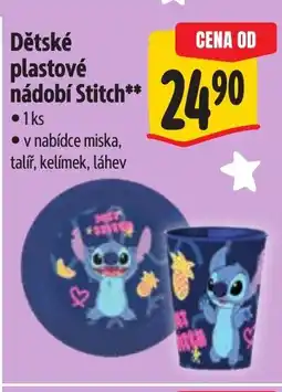 Albert Dětské plastové nádobí Stitch nabídka