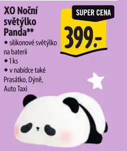 Albert XO Noční světýlko Panda nabídka