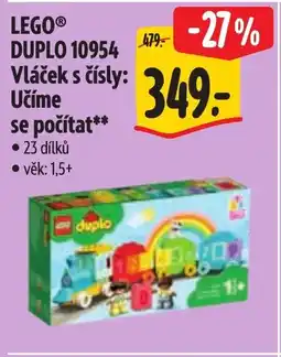 Albert LEGO® Duplo 10954 Vláček s čísly: Učíme se počítat nabídka
