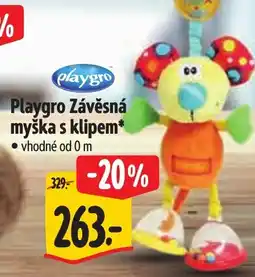 Albert Playgro Závěsná myška s klipem nabídka