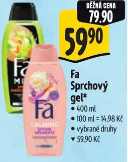Albert Fa Sprchový gel nabídka