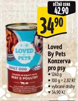Albert Loved By Pets Konzerva pro psy nabídka