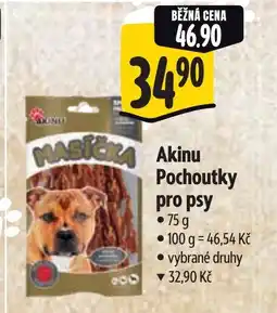 Albert Akinu Pochoutky pro psy nabídka