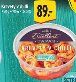 Albert Krevety v chilli nabídka