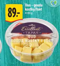 Albert Duo - gouda kostky/fuet nabídka