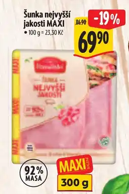 Albert Šunka nejvyšší jakosti Maxi nabídka