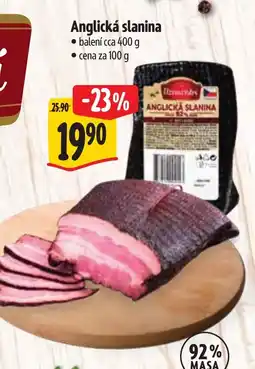 Albert Anglická slanina nabídka