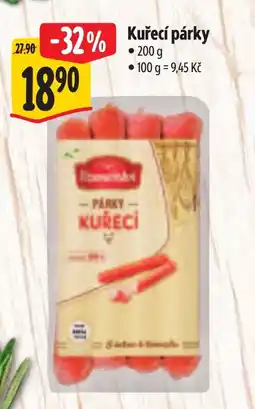 Albert Kuřecí párky nabídka