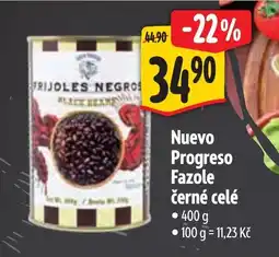 Albert Nuevo Progreso Fazole černé celé nabídka