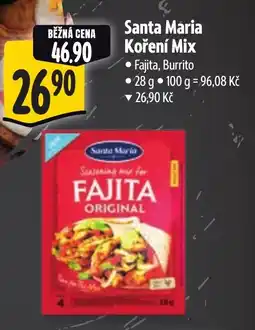 Albert Santa Maria Koření Mix nabídka