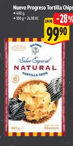 Albert Nuevo Progreso Tortilla Chips nabídka