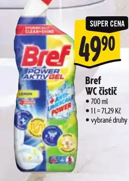 Albert Bref WC čistič nabídka