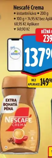Albert Nescafé Crema nabídka