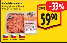 Albert Kuřecí steak mletý nabídka
