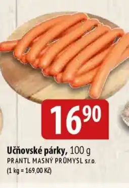 Bala Učňovské párky nabídka