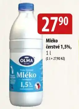 Bala OLMA Mléko čerstvé 1,5% nabídka