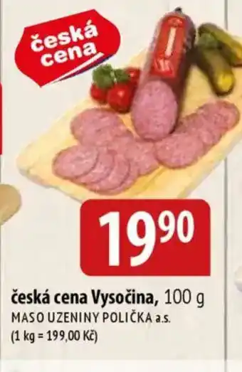 Bala Česká cena Vysočina nabídka