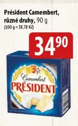 Bala Président Camembert nabídka
