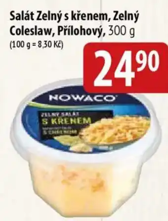 Bala NOWACO Salát Zelný s křenem, Zelný Coleslaw, Přílohový nabídka
