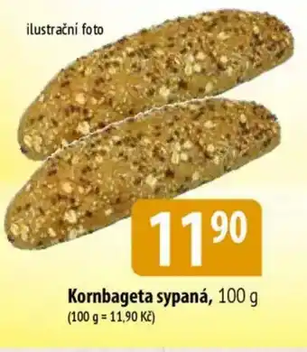 Bala Kornbageta sypaná nabídka