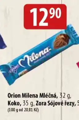 Bala Orion Milena Mléčná nabídka