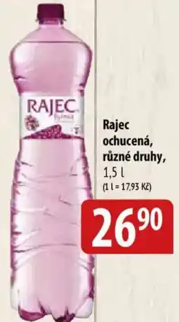 Bala Rajec ochucená nabídka