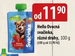 Bala Hello Ovocná svačinka nabídka
