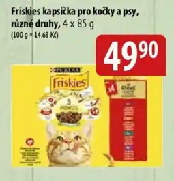 Bala Friskies kapsička pro kočky a psy nabídka