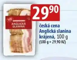 Bala Česká cena Anglická slanina krájená nabídka