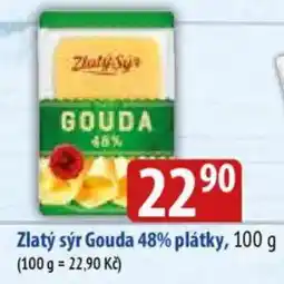 Bala Zlatý sýr Gouda 48% plátky nabídka