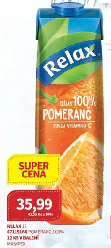 Kubík potraviny Relax nabídka