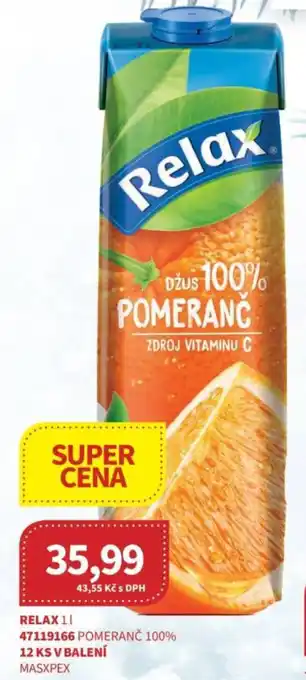 Kubík potraviny Relax nabídka